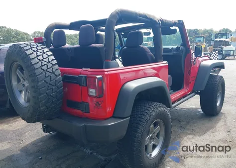 2013 Jeep Wrangler Sport from USA, damaged, VIN 1C4AJWAG1DL674307